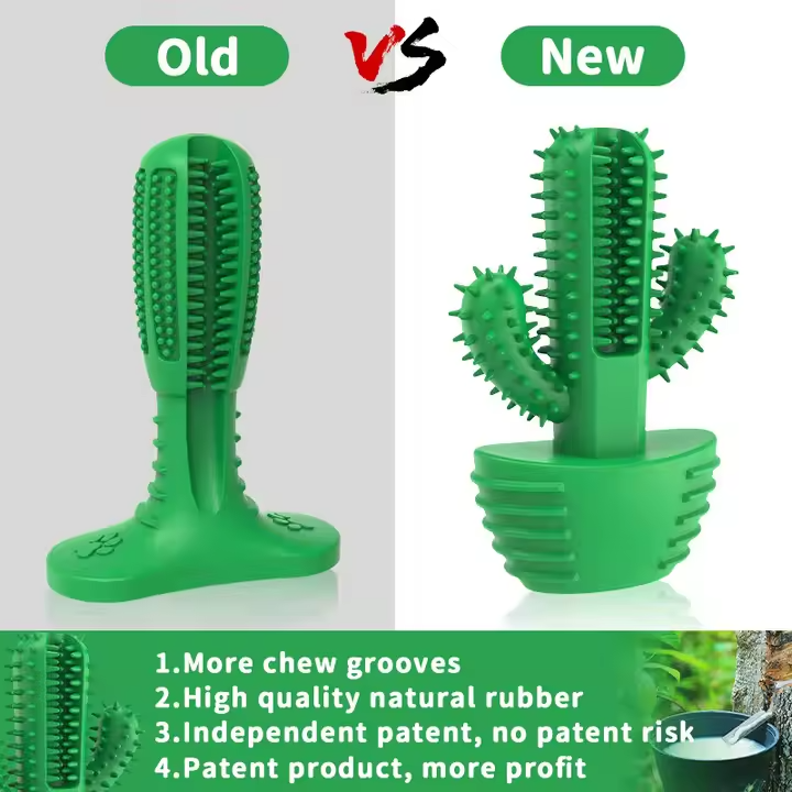 CactusChew™ Dog Dental Chew Toy – Cleans Teeth While They Play