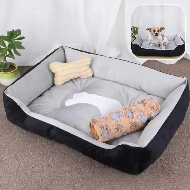 CloudNap™ Fluffy Calming Pet Bed – Sofa-Soft Comfort for Dogs & Cats