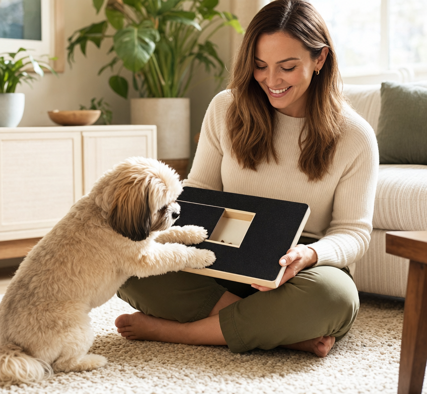 ScratchCalm™ Dog Nail File Board – Stress-Free Nail Trims Your Dog Actually Enjoys